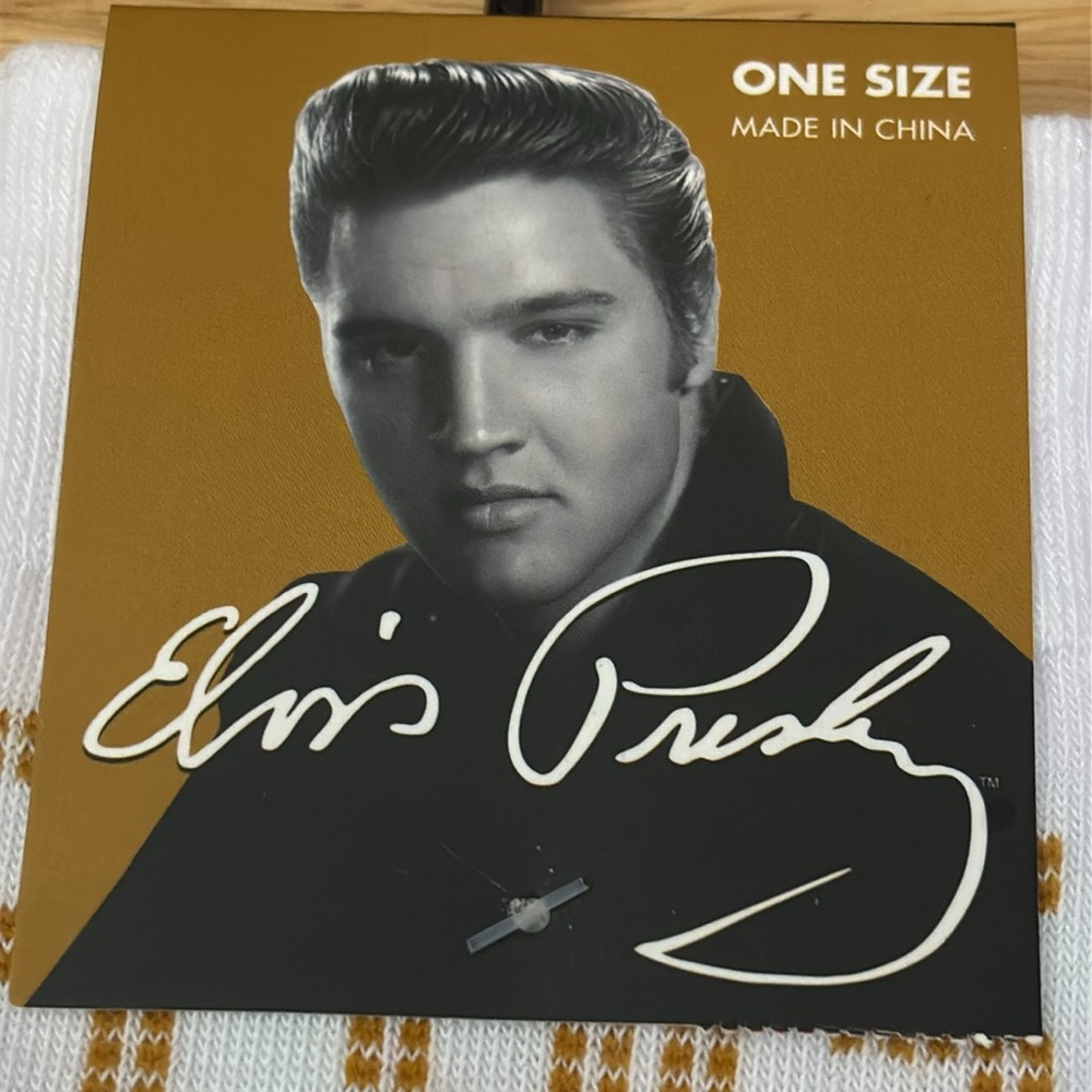 Elvis Presley Socks 🧦 NEW - Picture 2 of 4